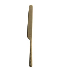 Comas Kodai Vintage Gold XL Table Knives 12 Pack (JC601)