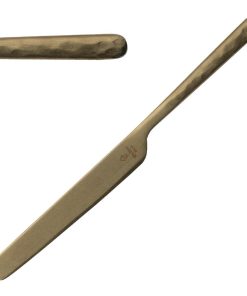 Comas Kodai Vintage Gold XL Table Knives 12 Pack (JC601)