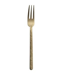 Comas Kodai Vintage Gold 3-Prong XL Table Forks 12 Pack (JC605)