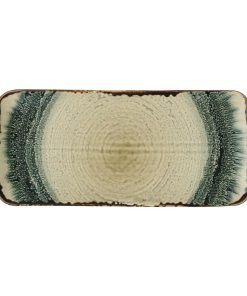 Dusson Harvest Flare Linen Organic Rectangular Plates 270x160mm 6 Pack (JC612)