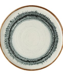 Dudson Harvest Flare Natural Walled Plates 260mm 6 Pack (JC632)