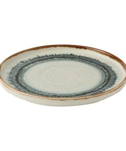 Dudson Harvest Flare Natural Walled Plates 260mm 6 Pack (JC632)