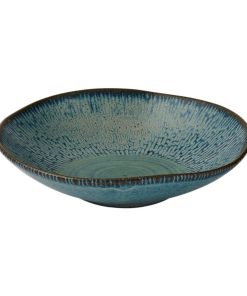 Churchill Envisage Cascade Sapphire Blue Natural Bowls 250mm 6 Pack (JC660)