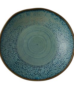 Churchill Envisage Cascade Sapphire Blue Natural Bowls 250mm 6 Pack (JC660)