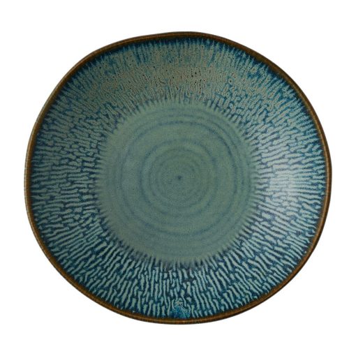 Churchill Envisage Cascade Sapphire Blue Natural Bowls 250mm 6 Pack (JC660)