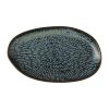 Churchill Envisage Cascade Sapphire Blue Natural Oblong Plates 260x150mm 6 Pack (JC662)