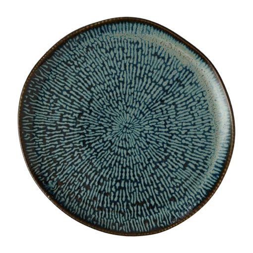 Churchill Envisage Cascade Sapphire Blue Natural Plates 255mm 6 Pack (JC666)