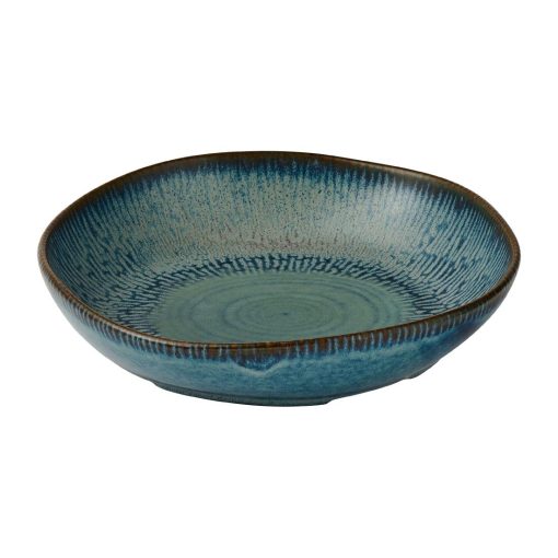 Churchill Envisage Cascade Sapphire Blue Natural Deep Bowls 215mm 6 Pack (JC667)