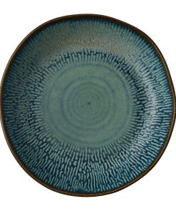 Churchill Envisage Cascade Sapphire Blue Natural Deep Bowls 215mm 6 Pack (JC667)