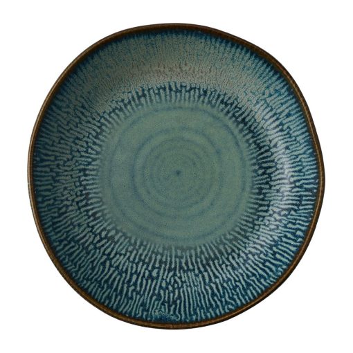 Churchill Envisage Cascade Sapphire Blue Natural Deep Bowls 215mm 6 Pack (JC667)
