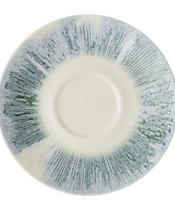 Churchill Lyra Blue Cappuccino Saucers 156mm 12 Pack (JC672)