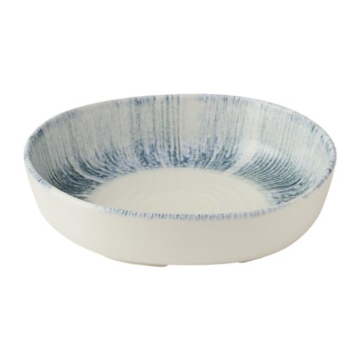 Churchill Lyra Blue Organic Walled Bowls 200mm 6 Pack (JC683)