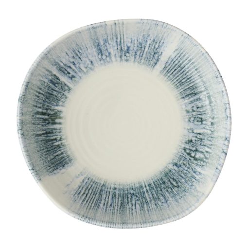 Churchill Lyra Blue Organic Walled Bowls 200mm 6 Pack (JC683)