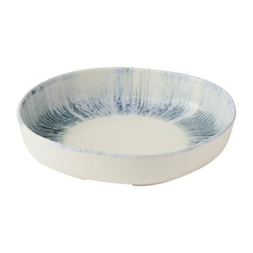 Churchill Lyra Blue Organic Walled Bowls 230mm 6 Pack (JC684)
