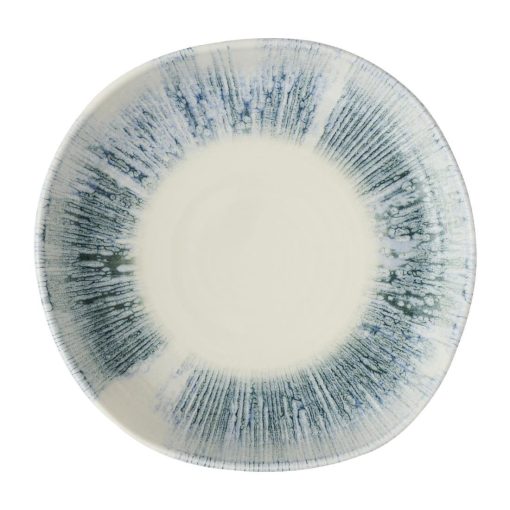 Churchill Lyra Blue Organic Walled Bowls 230mm 6 Pack (JC684)