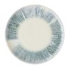 Churchill Lyra Blue Walled Plates 210mm 6 Pack (JC685)