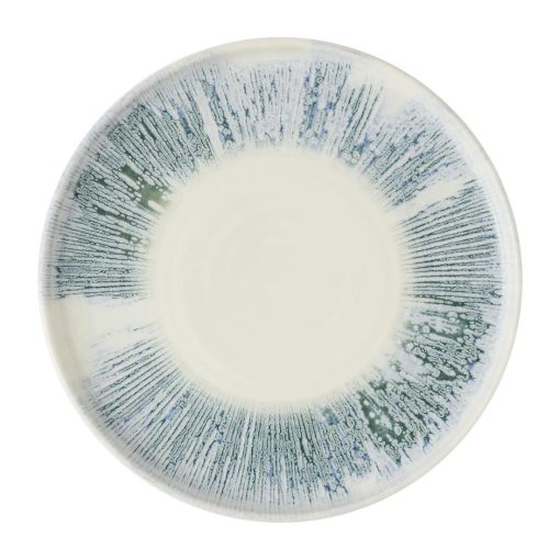 Churchill Lyra Blue Walled Plates 260mm 6 Pack (JC686)