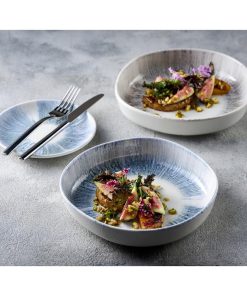 Churchill Lyra Pink Organic Walled Bowls 200mm 6 Pack (JC703)
