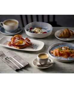 Churchill Lyra Pink Oblong Platters 355x189mm 6 Pack (JC708)