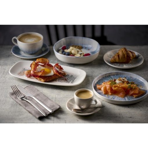 Churchill Lyra Pink Oblong Platters 355x189mm 6 Pack (JC708)