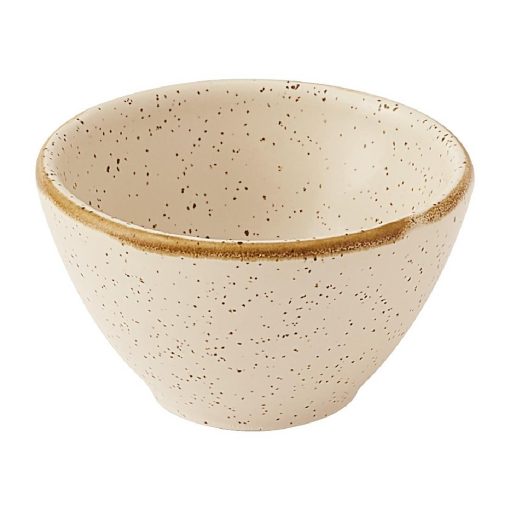 Churchill Stonecast Nutmeg Cream Dipping Pots 600ml 12 Pack (JC718)