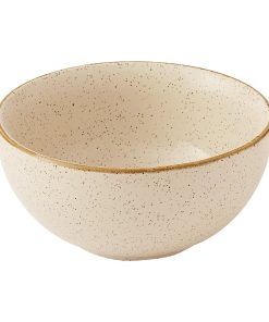 Churchill Stonecast Nutmeg Cream Soup Bowls 470ml 12 Pack (JC719)