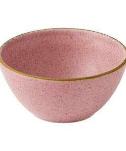 Churchill Stonecast Petal Pink Snack Bowls 400ml 12 Pack (JC726)