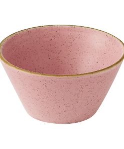 Churchill Stonecast Petal Pink Zest Snack Bowls 340ml 12 Pack (JC730)
