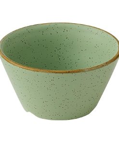 Churchill Stonecast Sage Green Sauce Dishes 90ml 12 Pack (JC734)