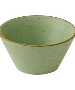 Churchill Stonecast Sage Green Zest Snack Bowls 340ml 12 Pack (JC735)