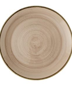 Churchill Stonecast Truffle Evolve Coupe Plates 260mm 12 Pack (JC736)