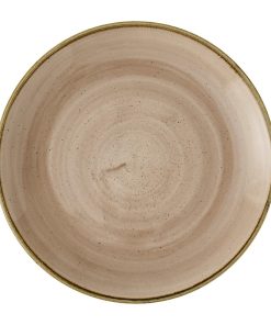 Churchill Stonecast Truffle Evolve Coupe Plates 217mm 12 Pack (JC741)