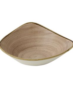 Churchill Stonecast Truffle Lotus Bowls 235mm 12 Pack (JC745)