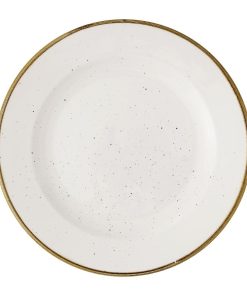 Churchill Stonecast Barley White Profile Plates 276mm 12 Pack (JC753)
