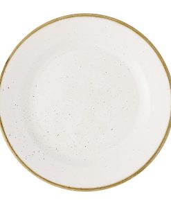 Churchill Stonecast Barley White Profile Plates 165mm 12 Pack (JC754)