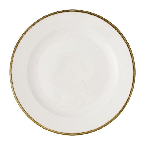Churchill Stonecast Barley White Profile Plates 210mm 12 Pack (JC755)