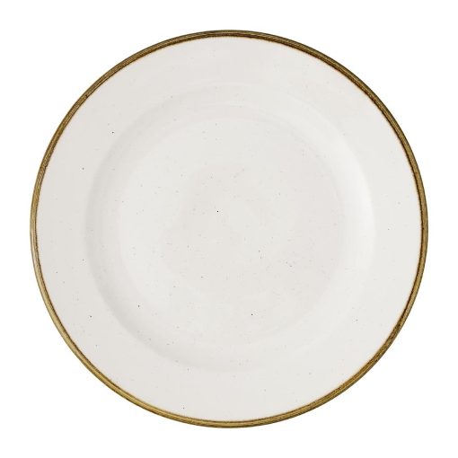 Churchill Stonecast Barley White Profile Plates 229mm 12 Pack (JC756)