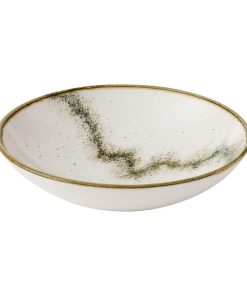 Churchill Stonecast Spice Barley White Coupe Bowls 182mm 12 Pack (JC759)