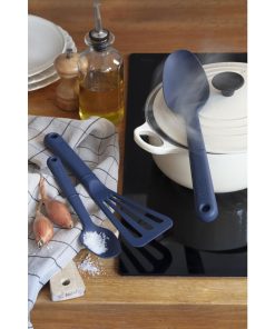 Deglon Blue Flexible Slotted Spatula 280mm (JC929)
