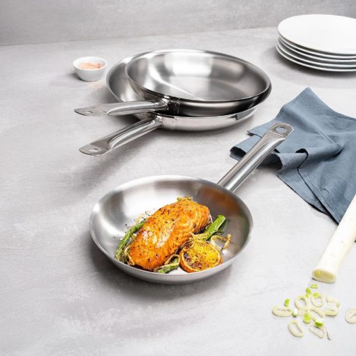 Tramontina Stainless Steel Triple Base Frying Pan 20cm (JC943)