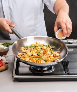 Tramontina Stainless Steel Triple Base Frying Pan 30cm (JC945)