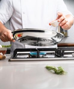 Tramontina Stainless Steel Triple Base Frying Pan 30cm (JC945)