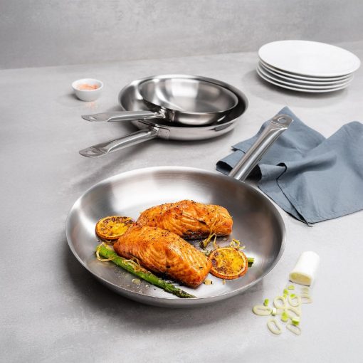 Tramontina Stainless Steel Triple Base Frying Pan 30cm (JC945)