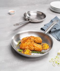 Tramontina Stainless Steel Triple Base Frying Pan 30cm (JC945)