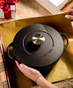 Tramontina Enamel Cast Iron Casserole Dish 24cm (JC948)