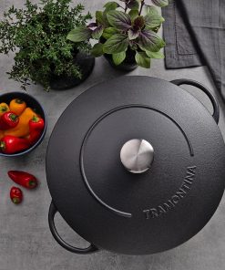 Tramontina Enamel Cast Iron Casserole Dish 24cm (JC948)