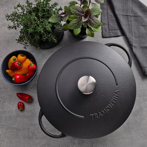 Tramontina Enamel Cast Iron Casserole Dish 24cm (JC948)