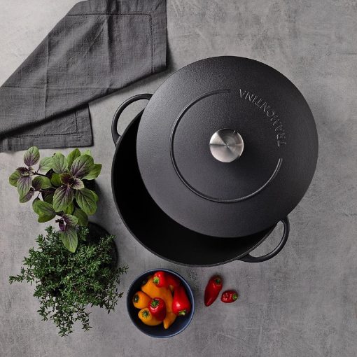 Tramontina Enamel Cast Iron Casserole Dish 24cm (JC948)