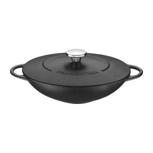 Tramontina Enamel Cast Iron Wok 32cm (JC949)