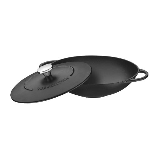 Tramontina Enamel Cast Iron Wok 32cm (JC949)